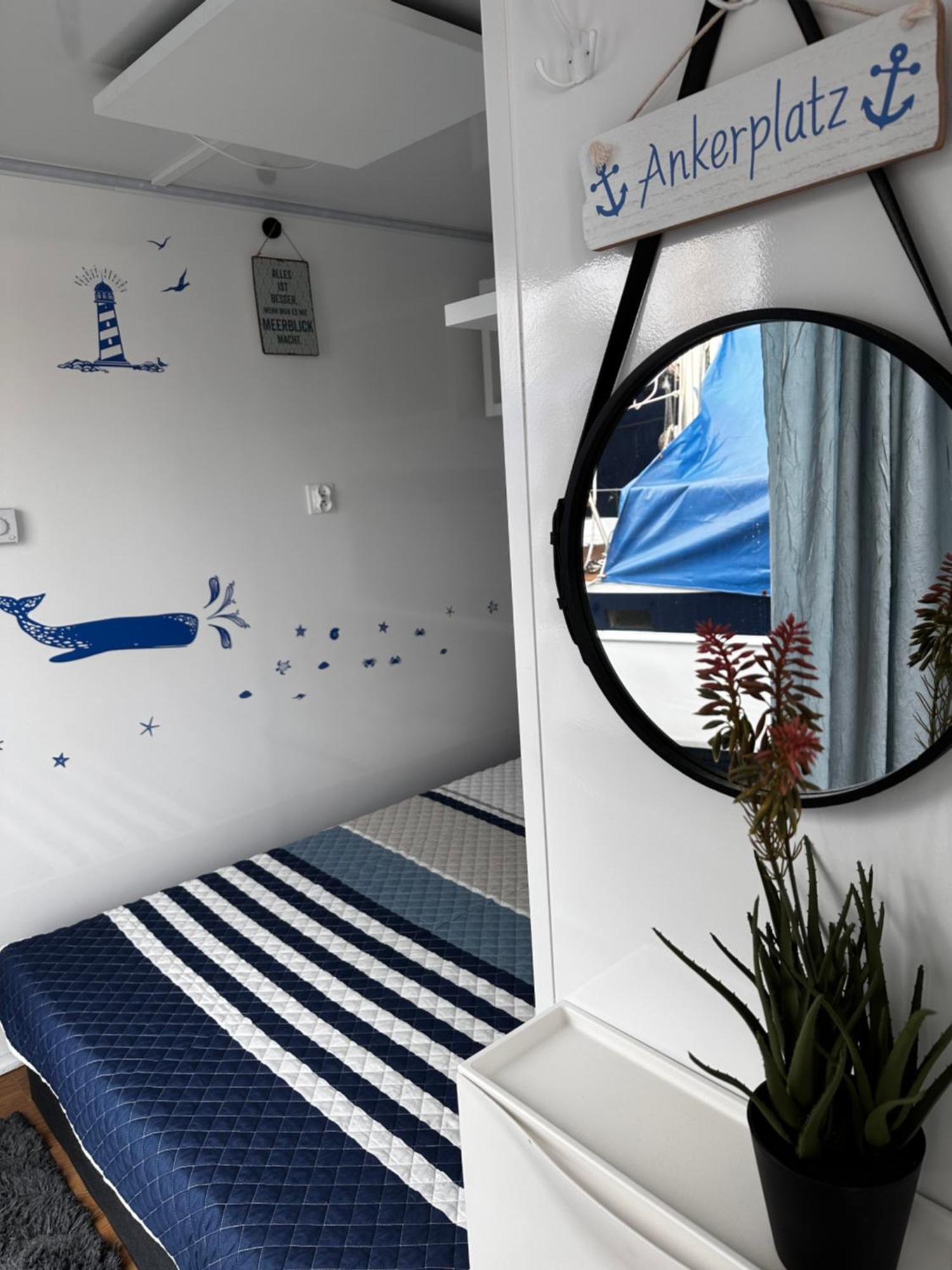 Apartmán Premium Hausboot Trave Traum Lübeck Exteriér fotografie